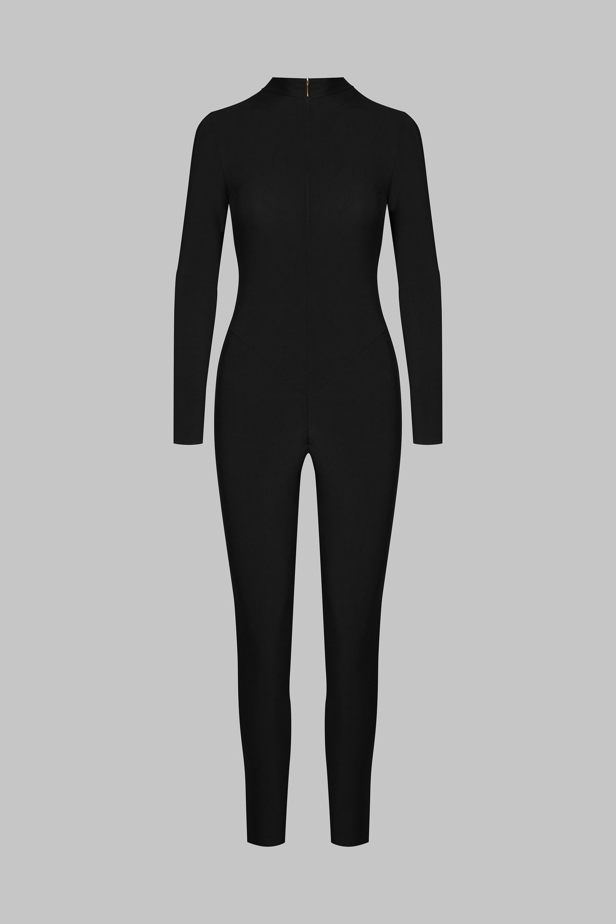 Sheer-Back Catsuit - Nuit Fauve