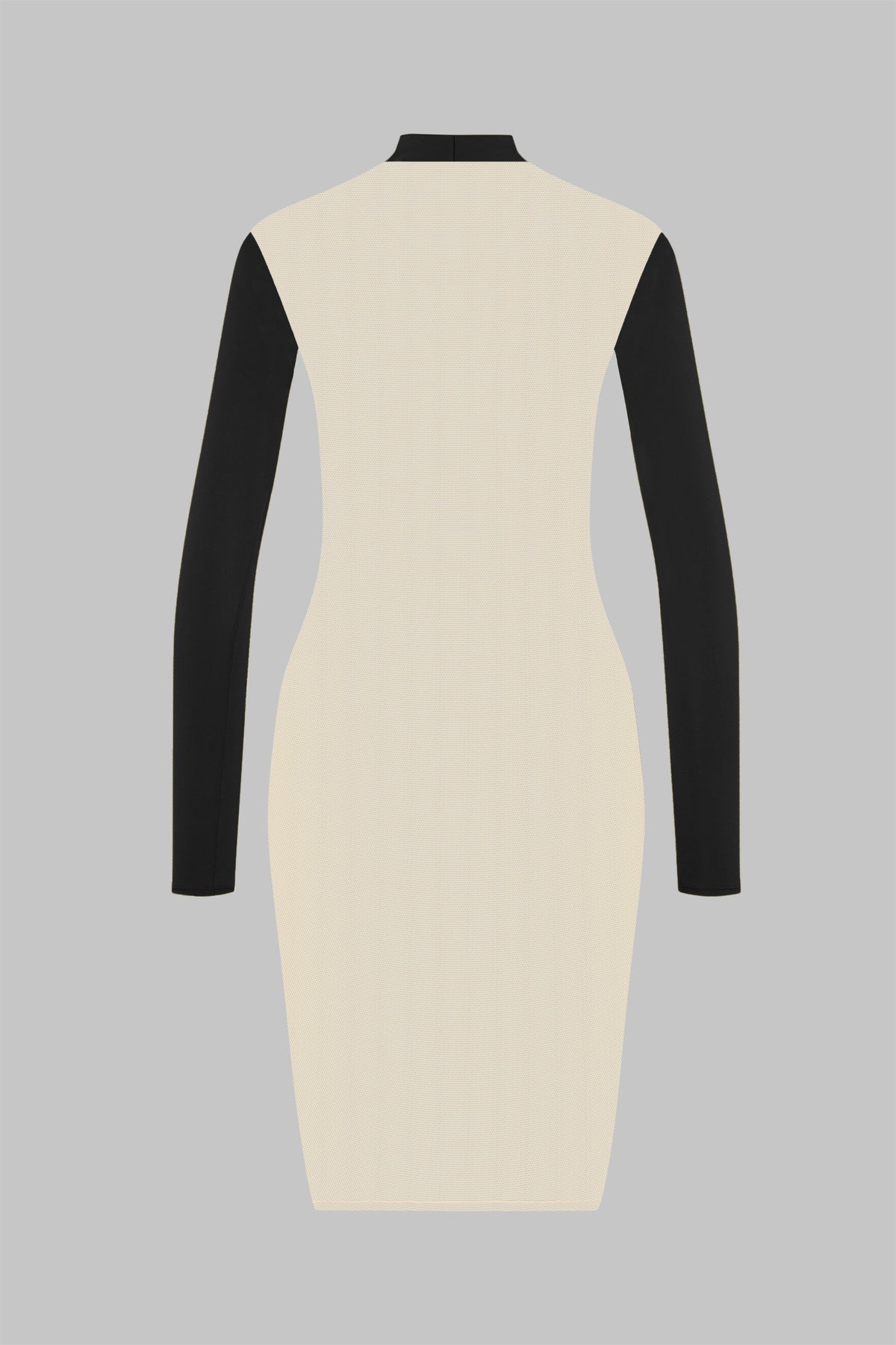 Long Sleeve Backless Dress - Pure Tentation
