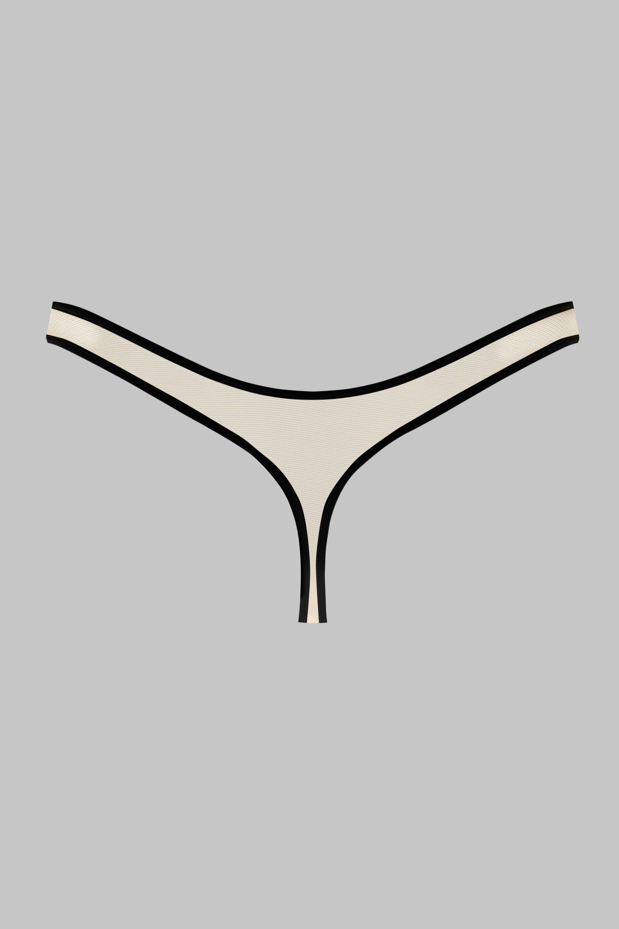 Sheer High-Cut Thong - Pure Tentation