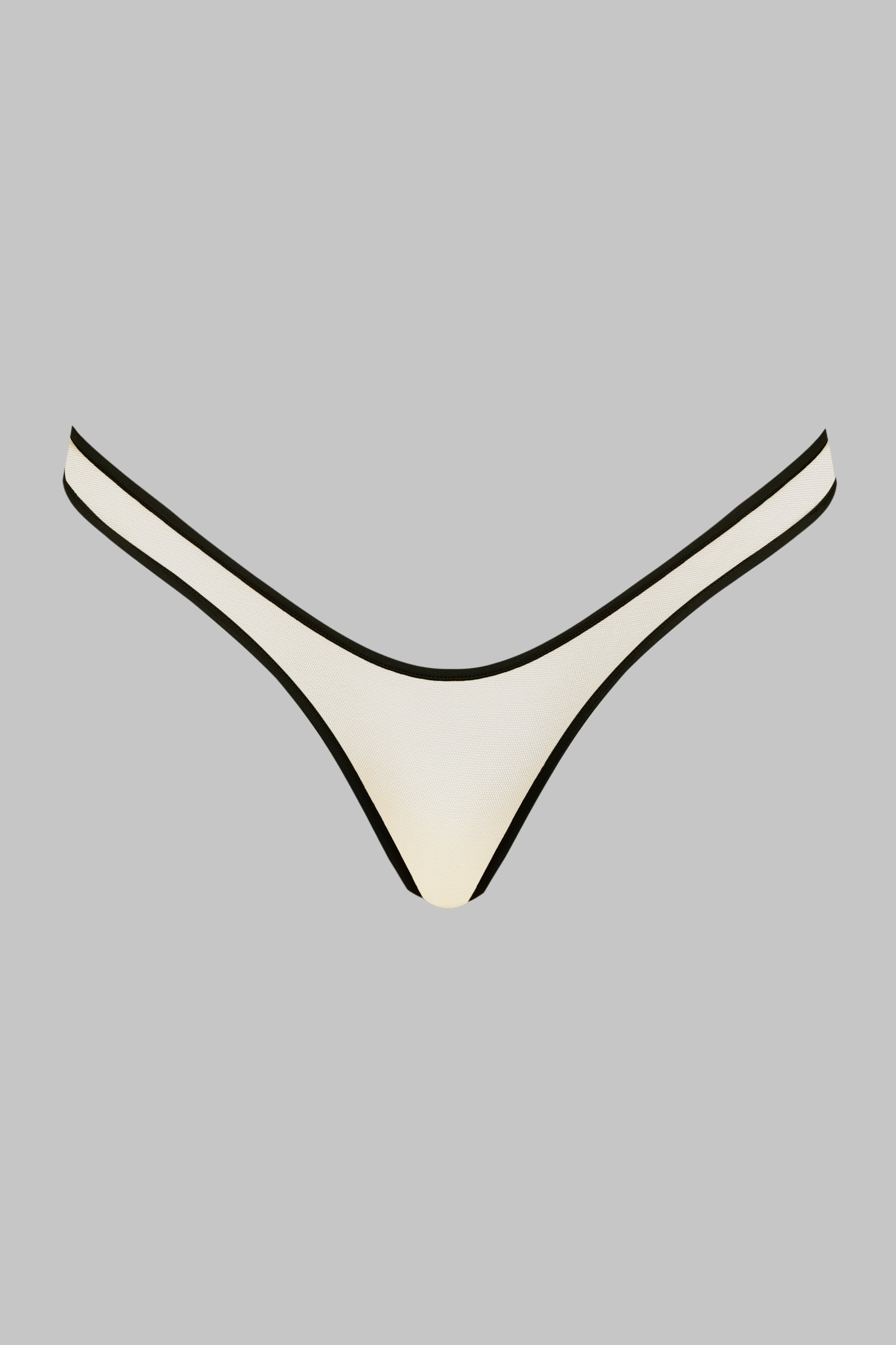 Sheer High-Cut Thong - Pure Tentation