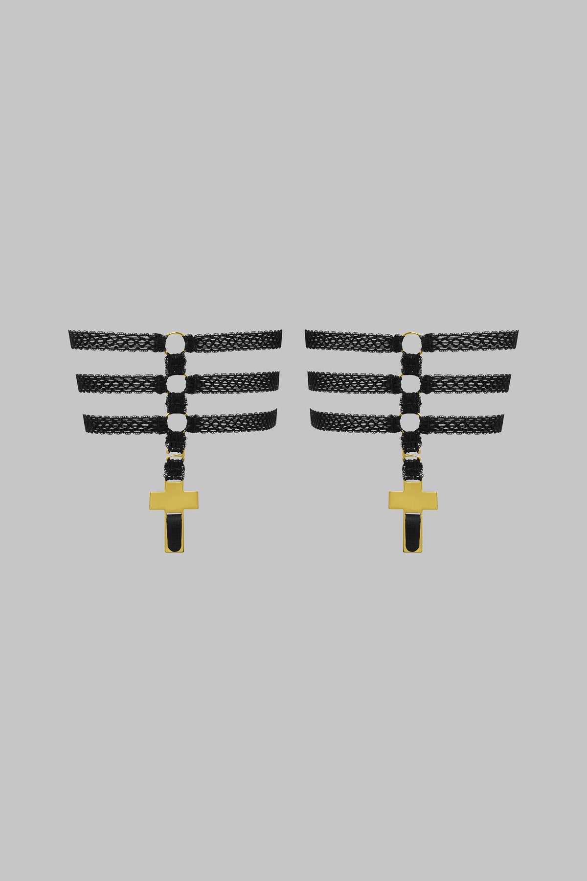 Cross Garters - Inspiration Divine