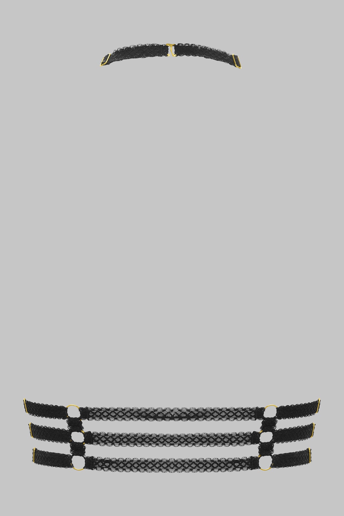 Cross Bustier Harness - Inspiration Divine
