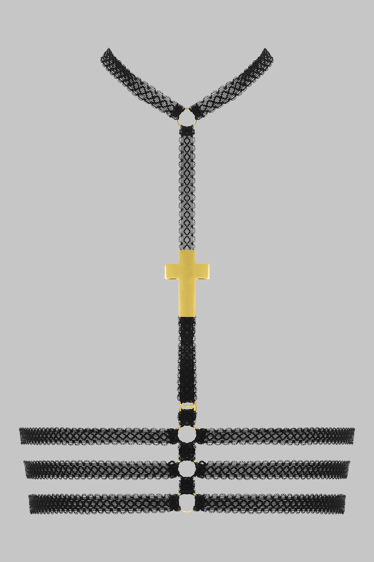 Cross Bustier Harness - Inspiration Divine