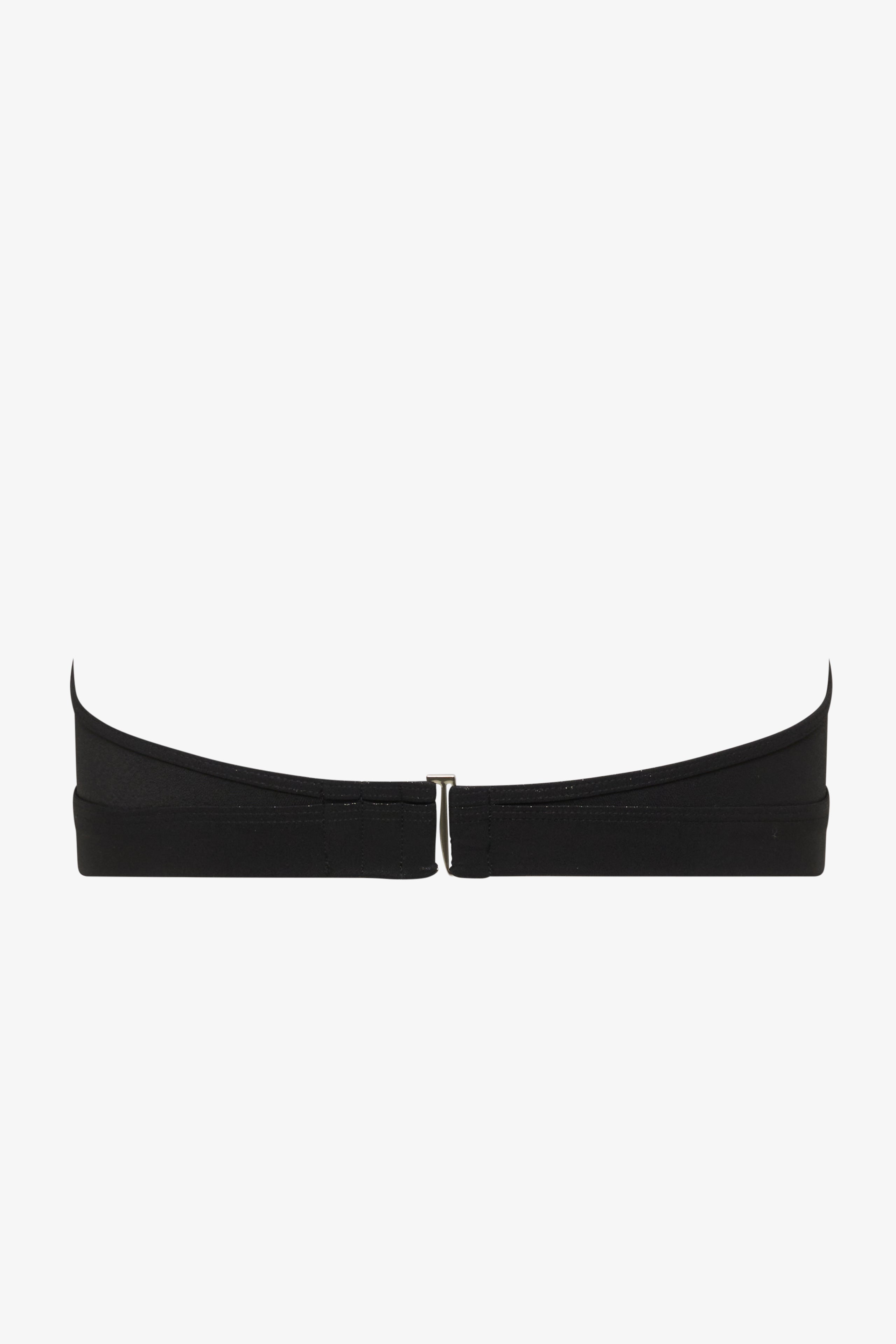 Bandeau bikini top - Minuit