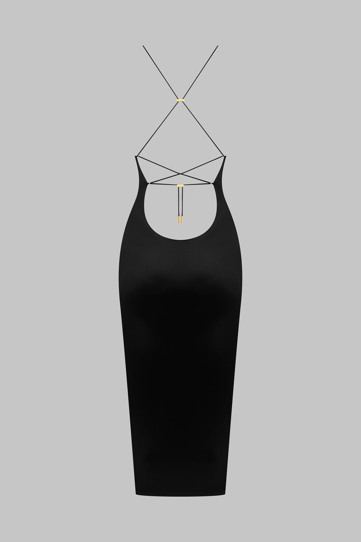 Open back midi dress - French Kiss