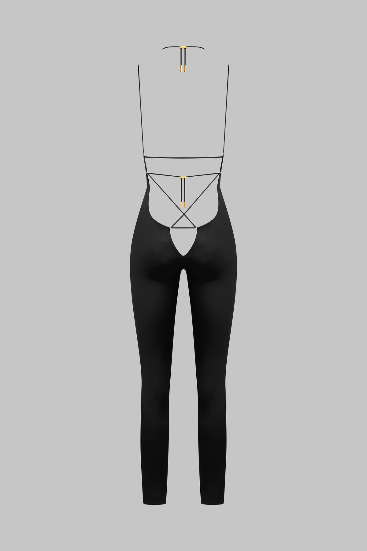 Open back strappy jumpsuit - French Kiss