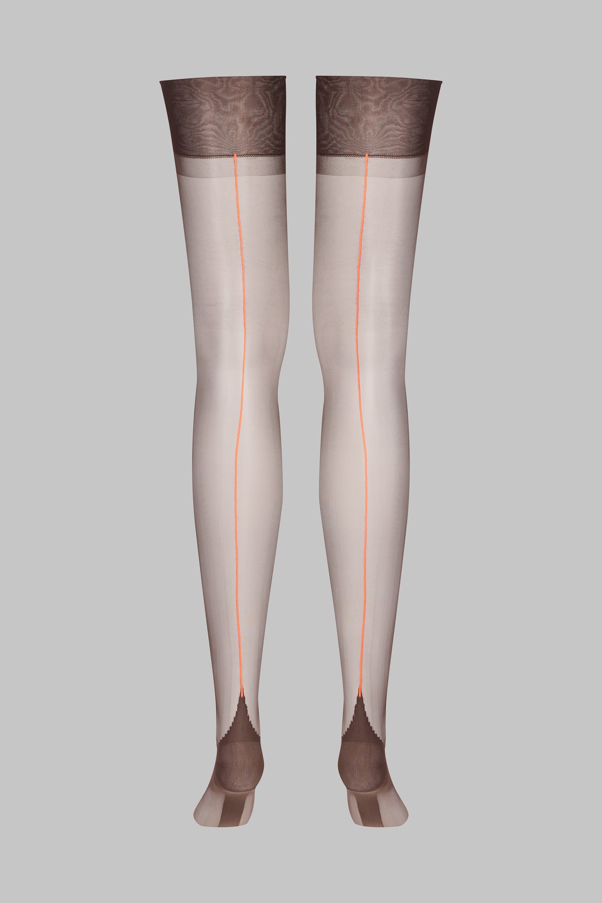 Authentic neon seamed nylon stockings -15D - LEGWEAR