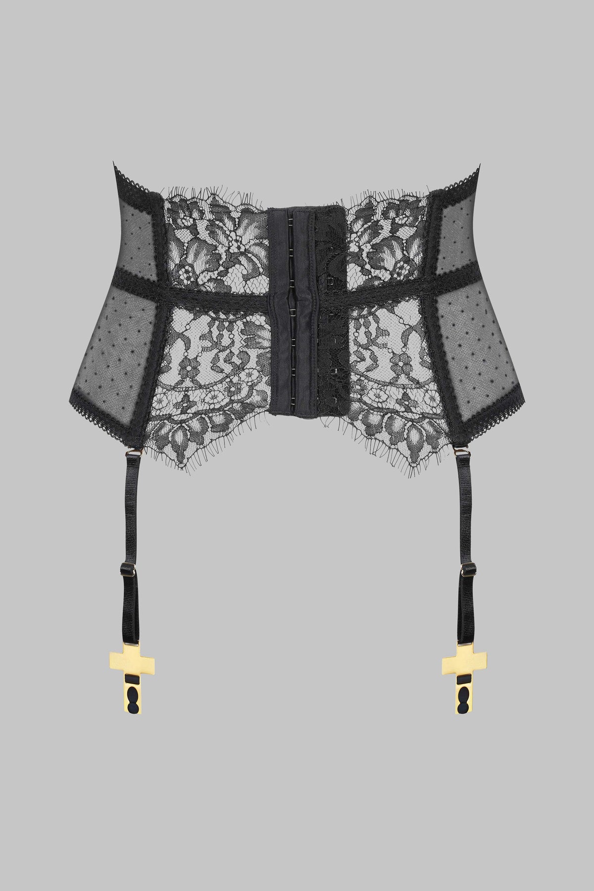 Cross Garter Belt Waist Cincher - Inspiration Divine