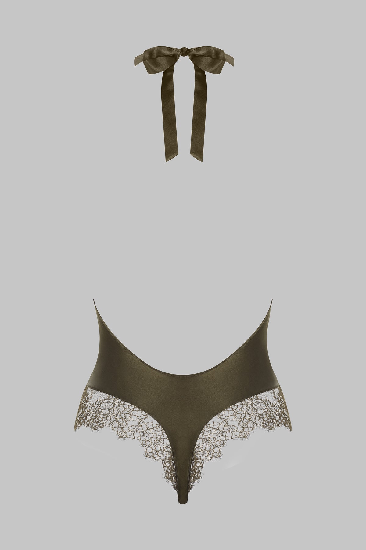 Thong body with american collar - Rendez-Vous