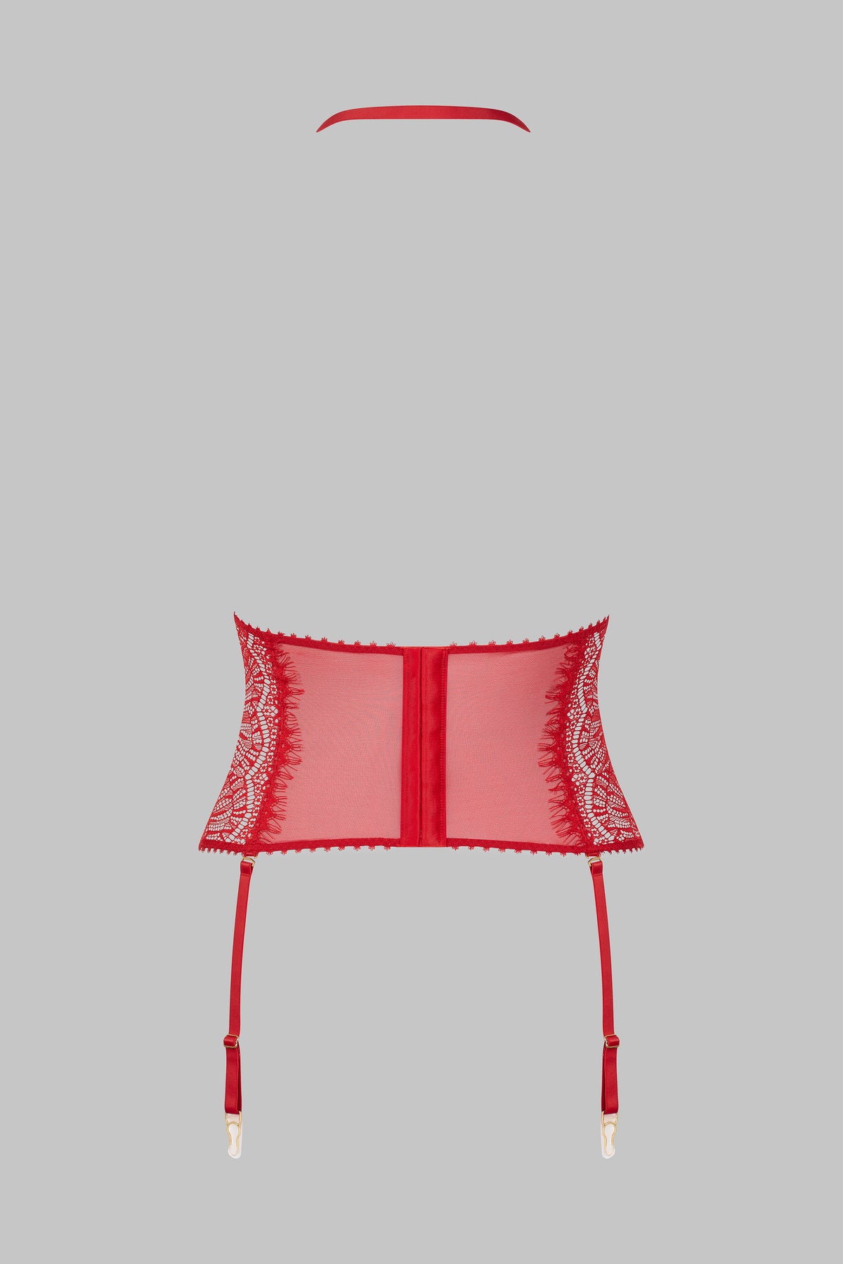 Waist cinched with suspenders - Accroche Coeur