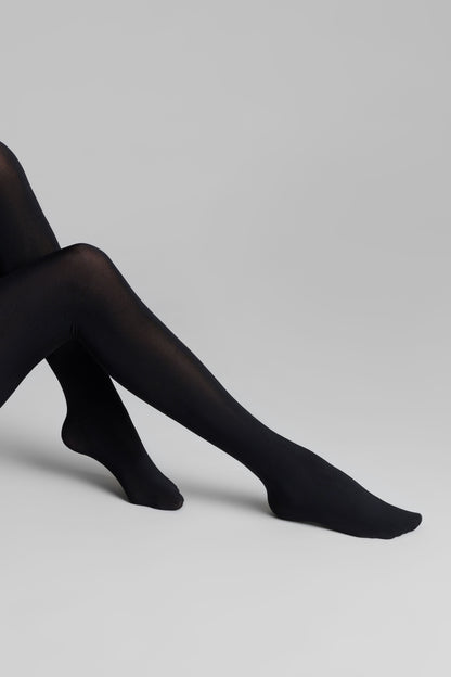 Open Tights Garter Belt 70D - Black - Maison Close x Scandale - LEGWEAR