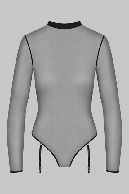 Thong body with suspenders - Corps à Corps