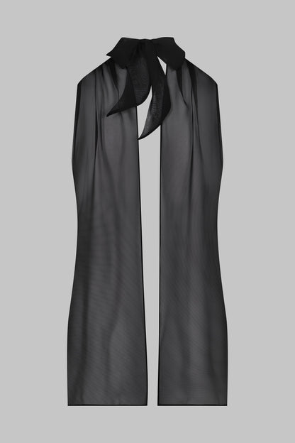 013 Sheer Blouse - Le Vestiaire