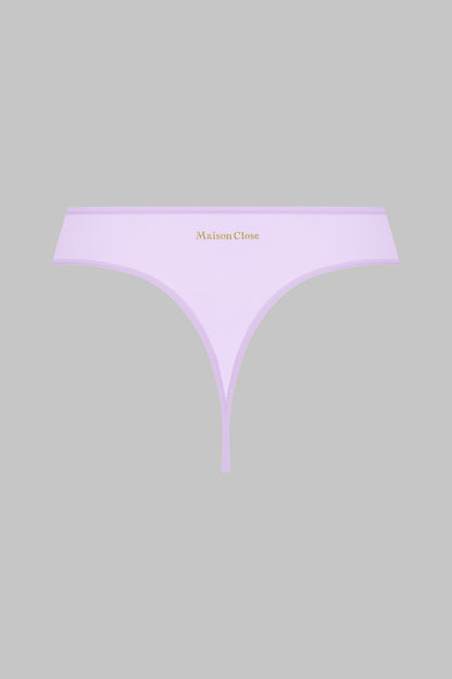High-Waisted Thong - Double Sens Pastel