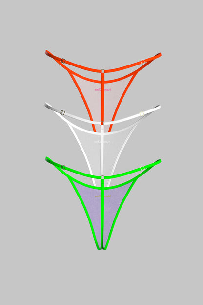 Set of 3 Micro Thongs - Panorama