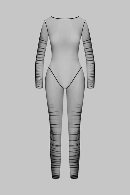 Backless Catsuit - Nuit Fauve
