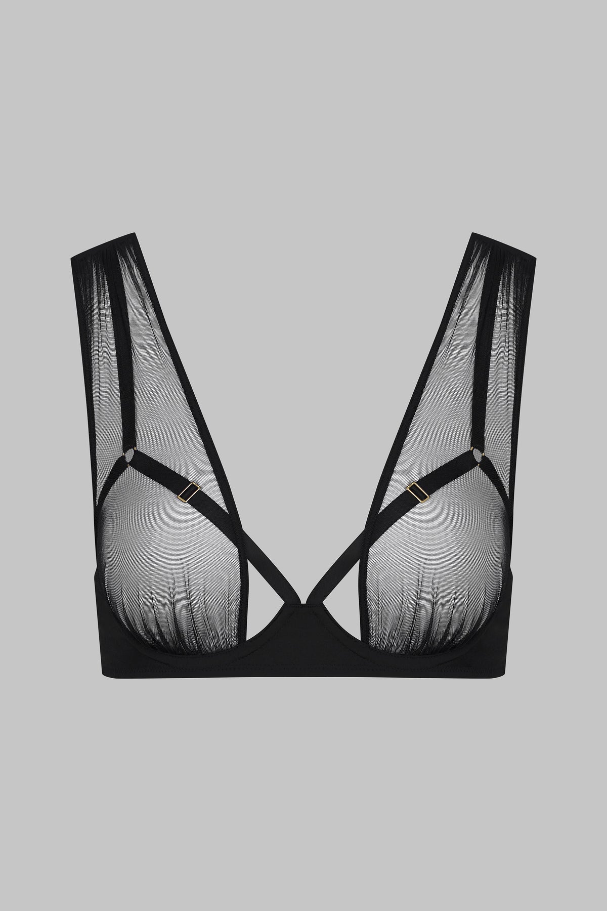 Openable Plunge Bra - Nuit Fauve