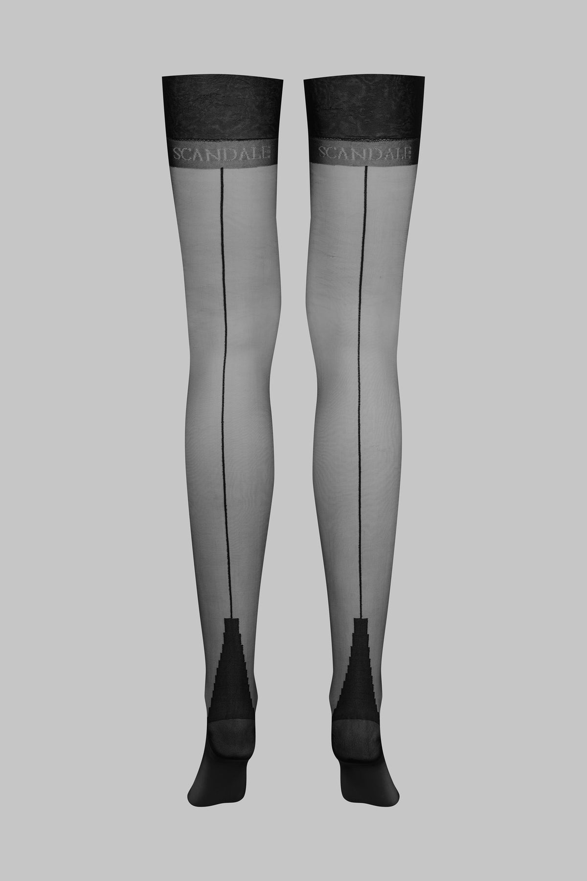 Back seamed nylon stockings Signature - 15D - LEGWEAR