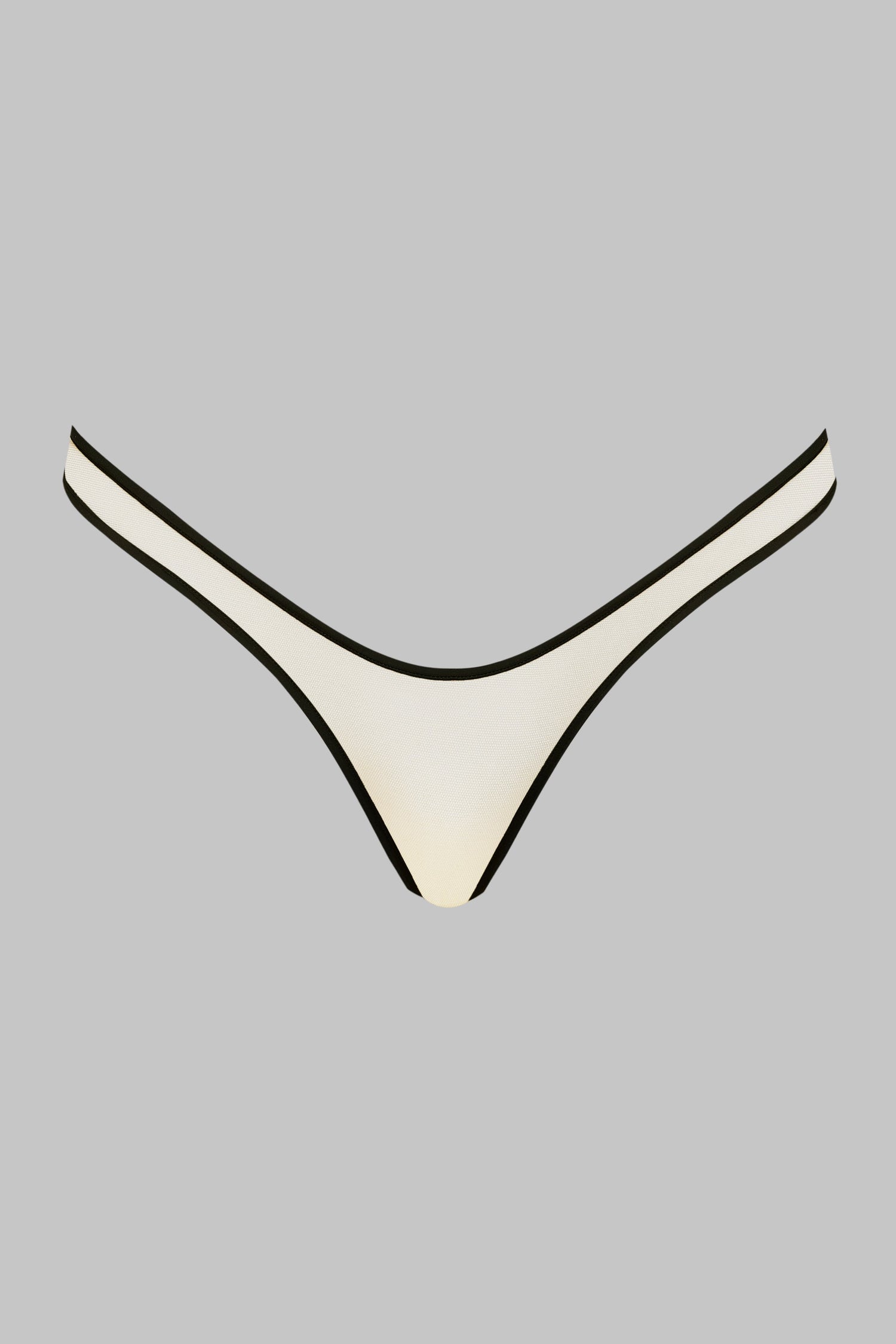 Sheer High-Cut Thong - Pure Tentation
