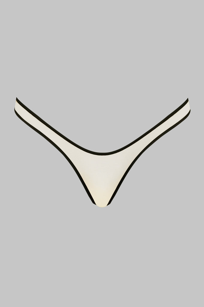 Sheer High-Cut Thong - Pure Tentation