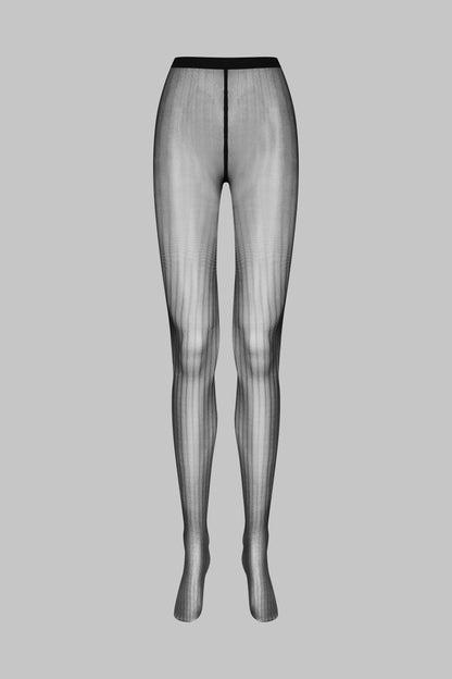 Striped illusion tights 30D - LEGWEAR