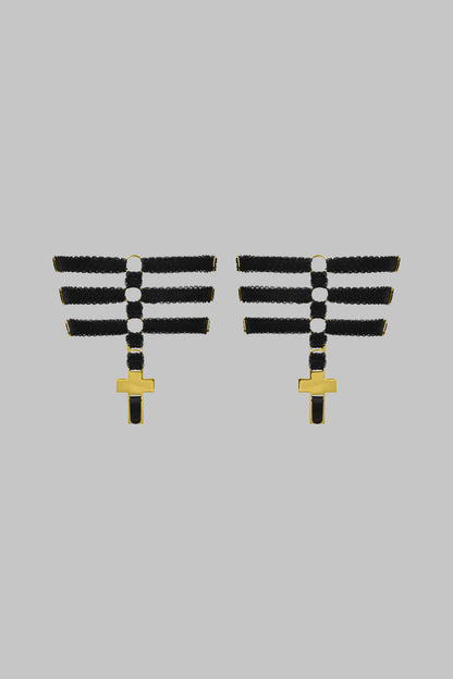 Cross Garters - Inspiration Divine