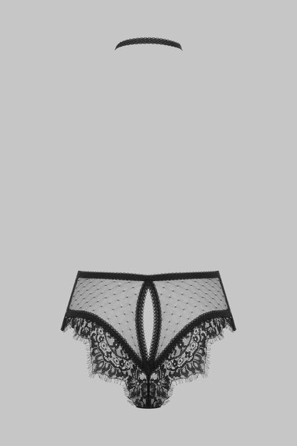 Cross Harness High-Waist Panties - Inspiration Divine