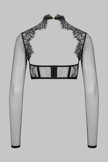 Long-Sleeve Lace Top - Inspiration Divine