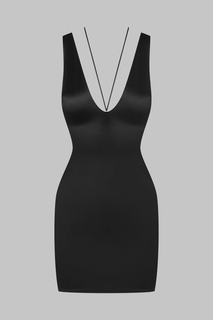 Short V-neck dress - French Kiss