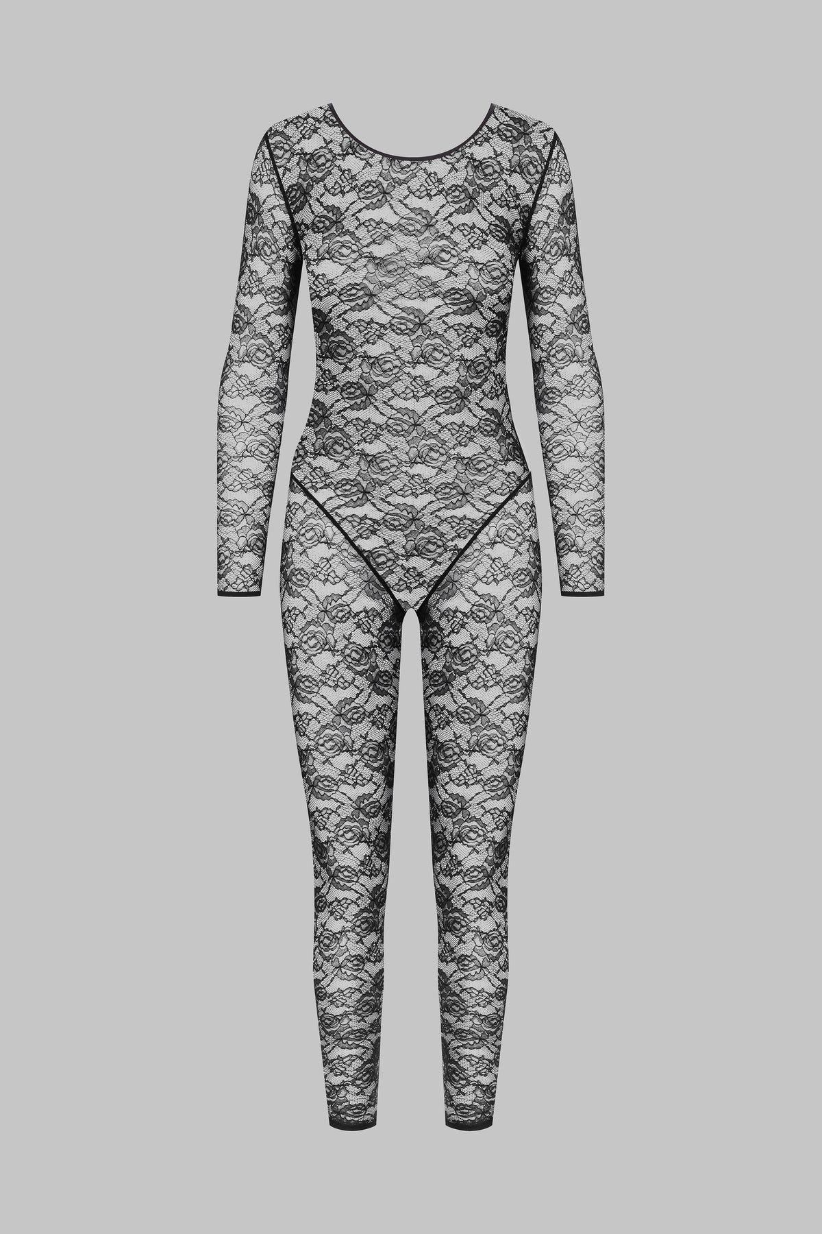 Long sleeve backless jumpsuit - Flashback