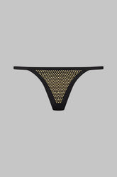 Studded mini thong 
