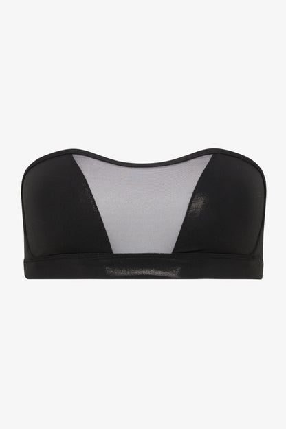 Bandeau bikini top - Minuit
