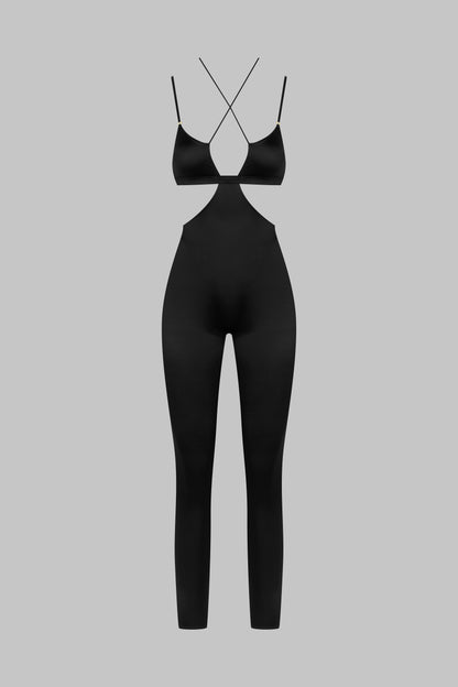Strappy Jumpsuit - French Kiss