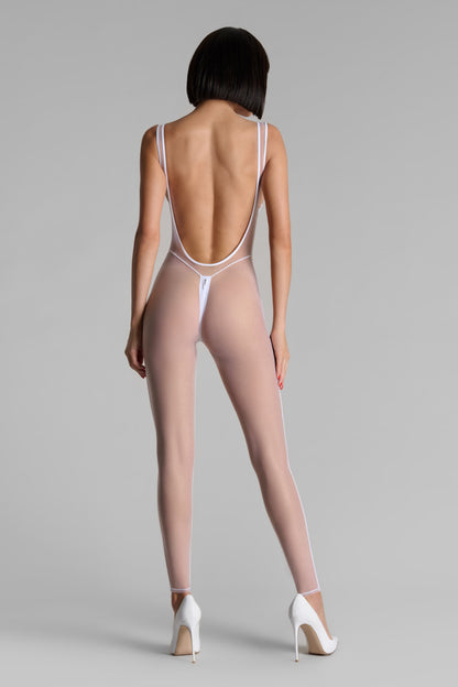 Openable Strap Catsuit - Pure Tentation