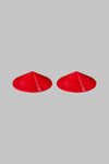 Patent leather nipple covers - Les Fétiches