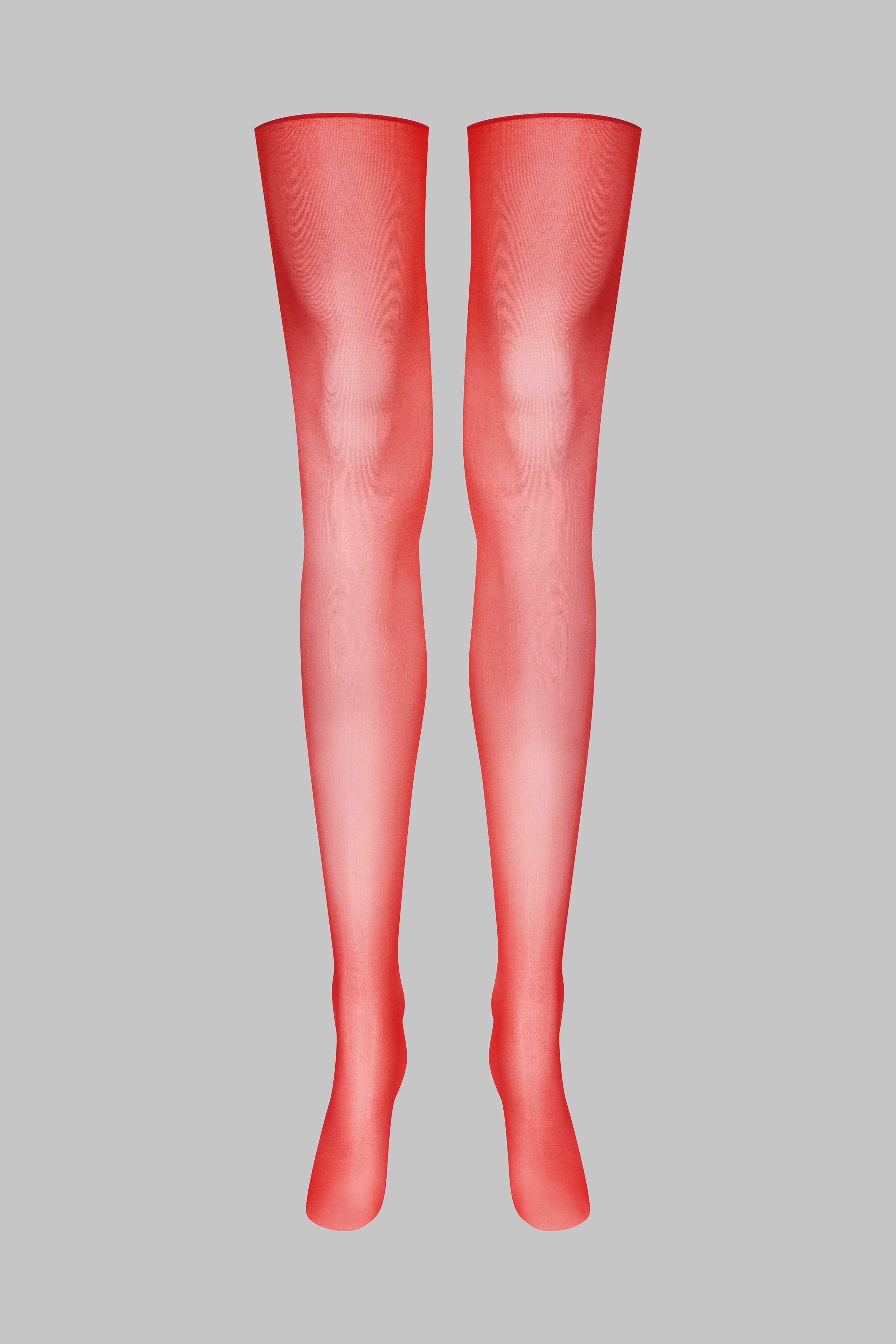 Glossy cut and curl stockings - 10D - LEGWEAR