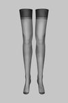 Nylon stockings - 15D - Black - LEGWEAR
