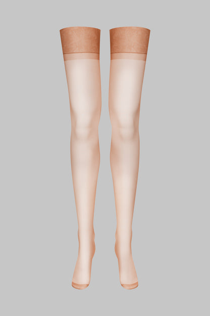 Nylon stockings - 15D - Caramel - LEGWEAR