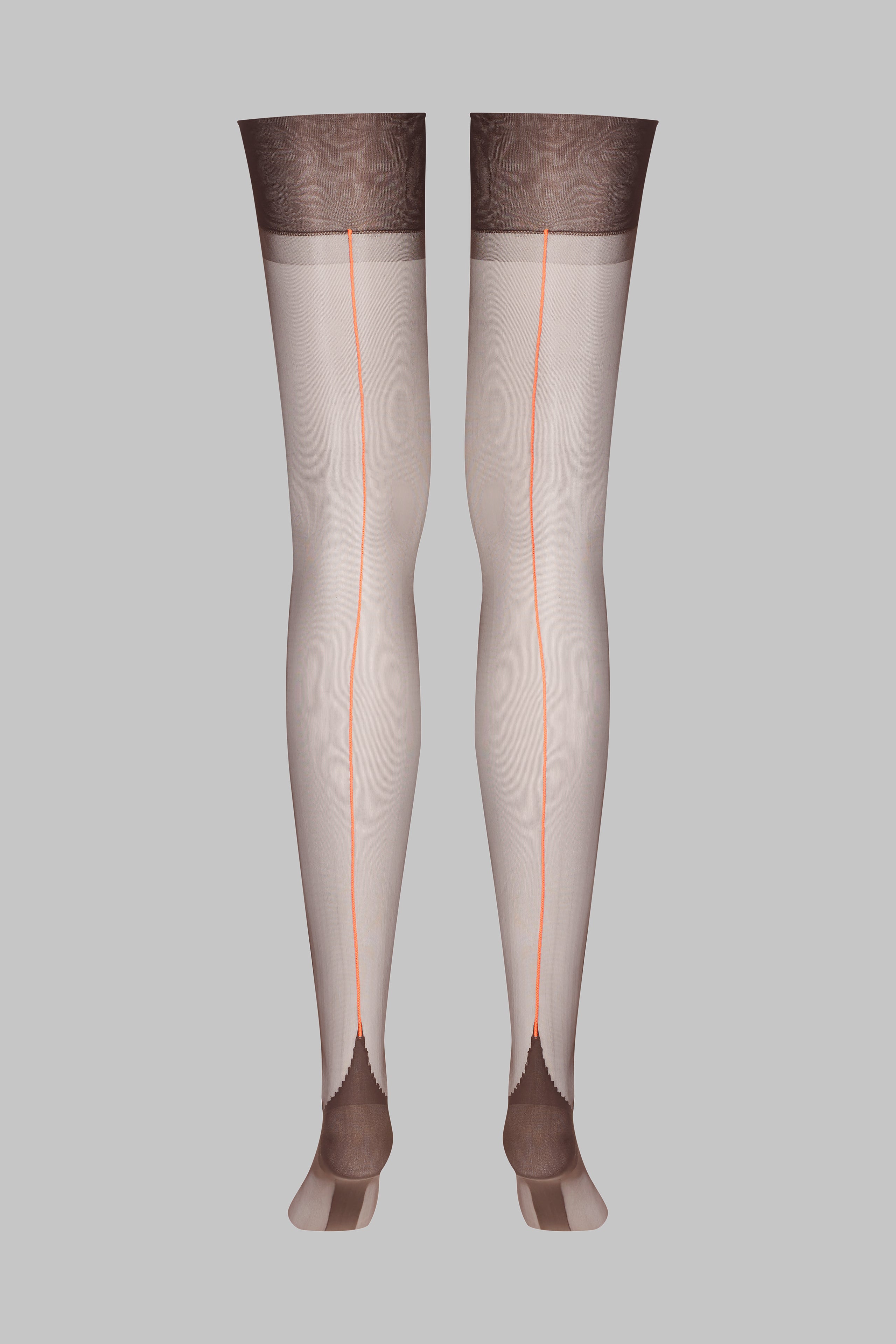 Authentic neon seamed nylon stockings -15D - LEGWEAR