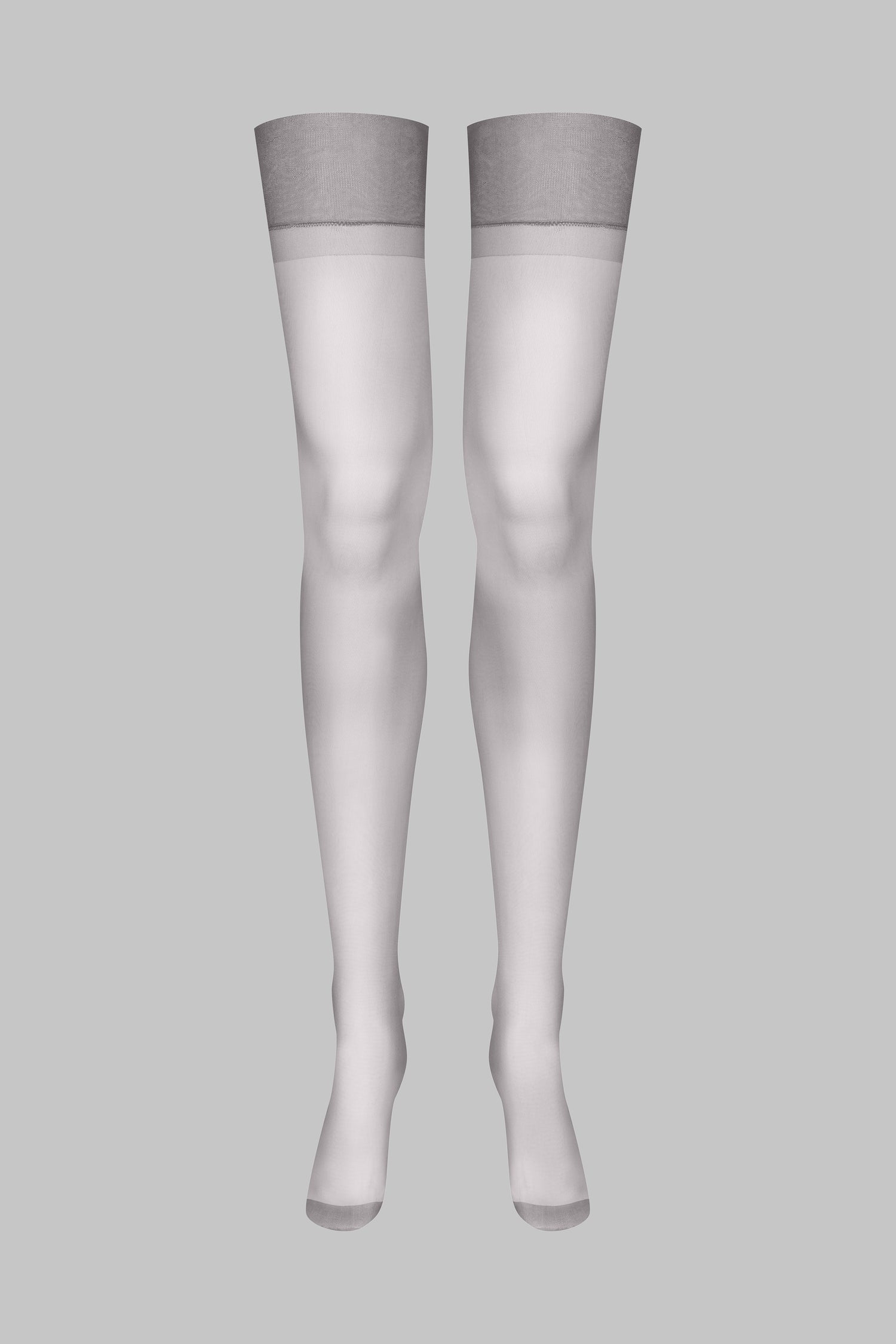 Nylon stockings - 15D - Gray - LEGWEAR