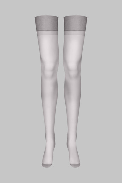 Nylon stockings - 15D - Gray - LEGWEAR