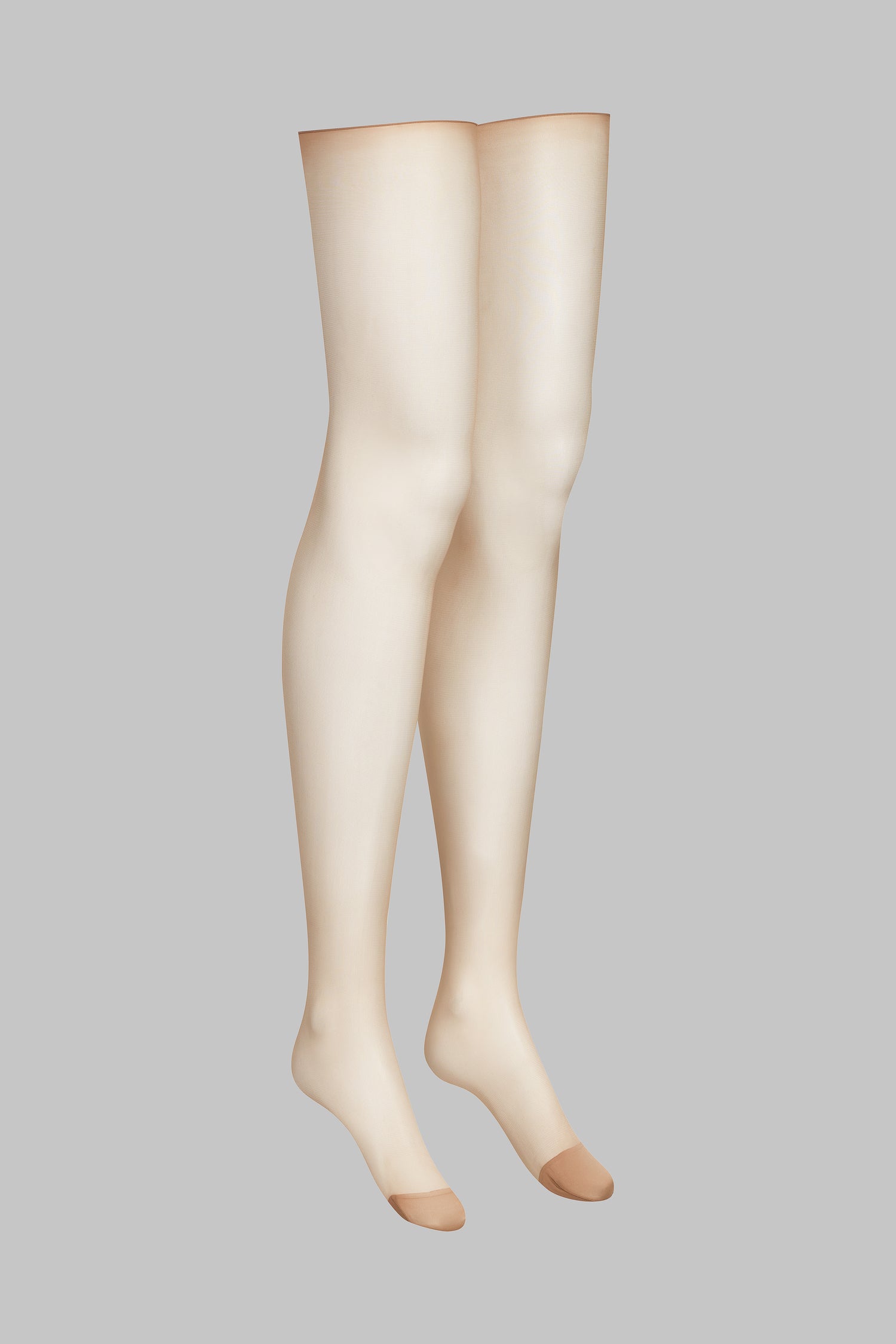 Cut and curled sheer stockings - 20D - LEGWEAR