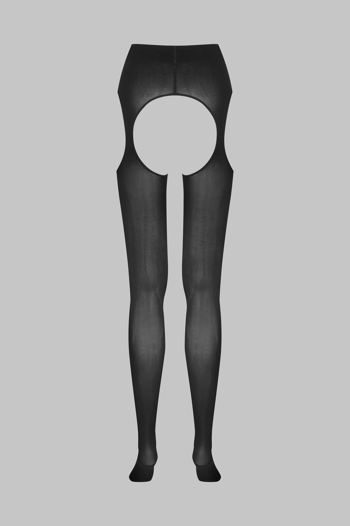 Open Tights Garter Belt 70D - Black - Maison Close x Scandale - LEGWEAR