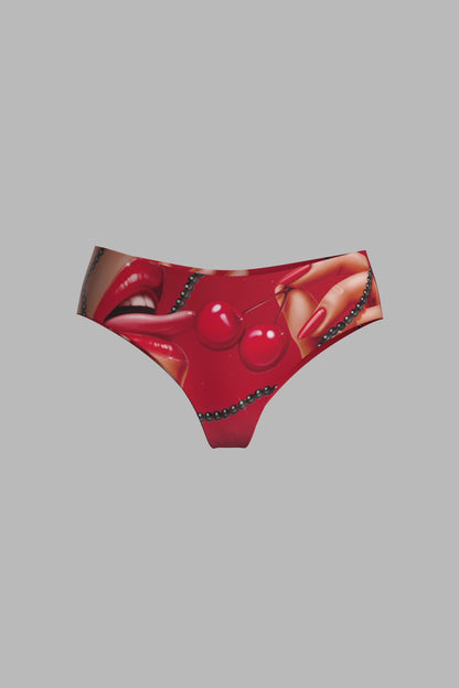 Hipster Panty - Cherry - Comic Strip