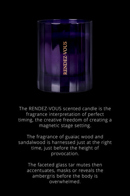 Scented Candle Musky notes - Rendez-Vous