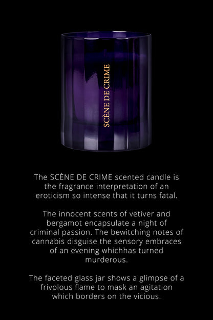Scented Candle Metallic notes - Scène de Crime