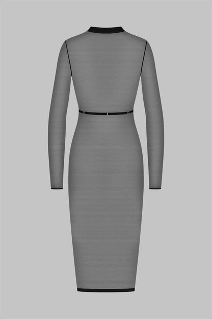 Midi dress with harness - Corps à Corps