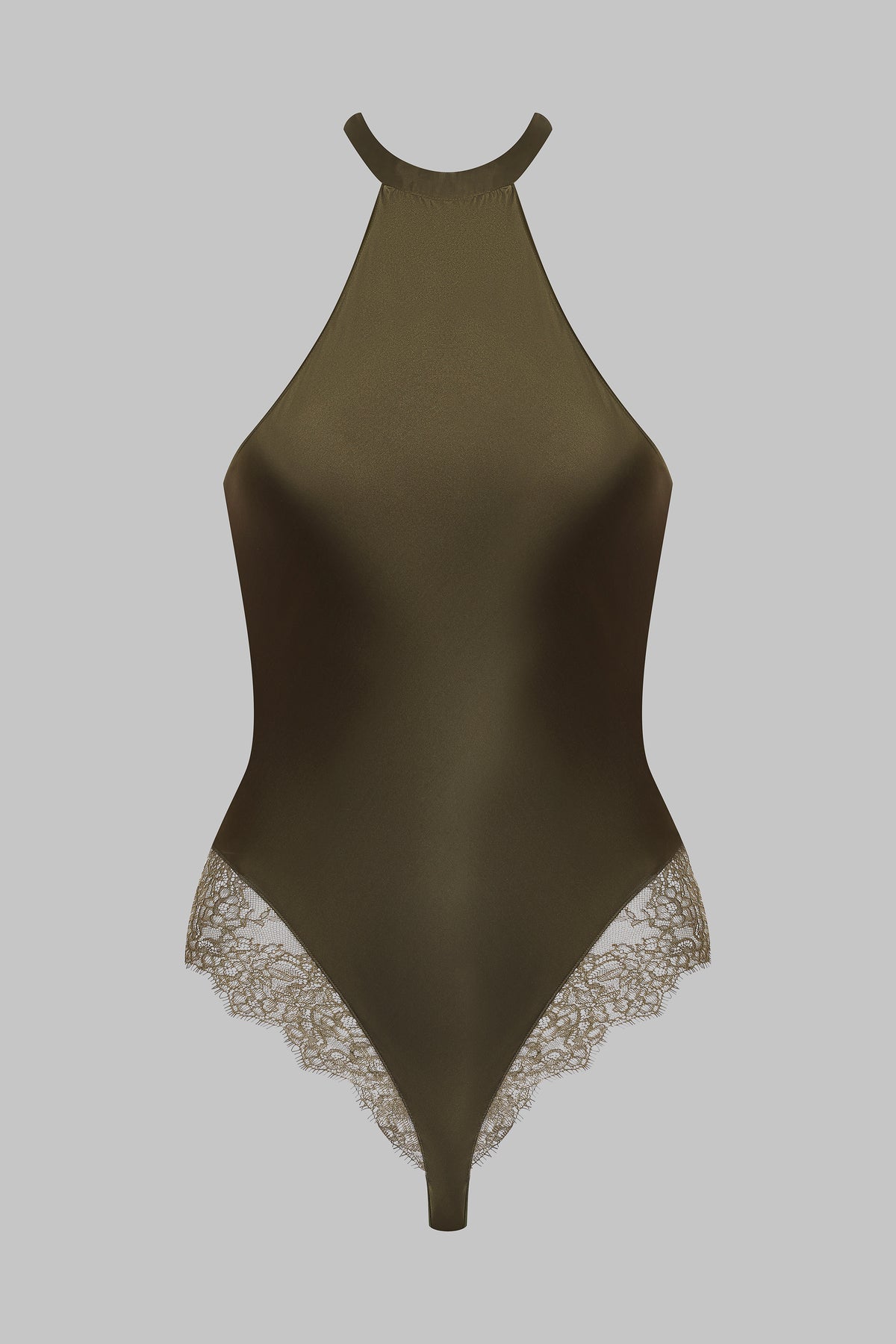 Thong body with american collar - Rendez-Vous