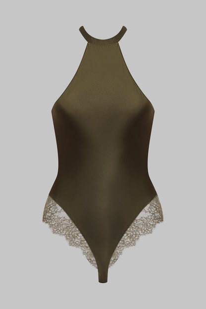 Thong body with american collar - Rendez-Vous