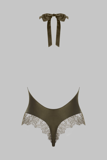 Thong body with american collar - Rendez-Vous